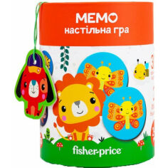 Акція на Настільна гра класична (3-4 роки) Vladi Toys "Fisher Price. Мемо" в тубусі (укр) (VT2910-04) від Comfy UA