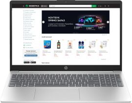 Акция на Ноутбук HP Laptop 15-fc0039ua  Diamond White / AMD Ryzen 3 7320U / RAM 8 ГБ / SSD 256 ГБ от Rozetka