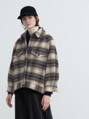 Акція на Куртка демісезонна жіноча Uniqlo 364415575 L Сіра від Rozetka