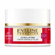 Акция на Ліфтинг-крем для обличчя Eveline Cosmetics Lift Booster Collagen Ultra Lifting Cream-Wrinkle Filler 60+, 50 мл от Eva