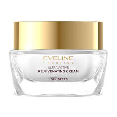 Акция на Денний ультра-активний омолоджувальний крем для обличчя Eveline Cosmetics Magic Lift Ultra-active Rejuvenating Day Cream, SPF 20, 50 мл от Eva