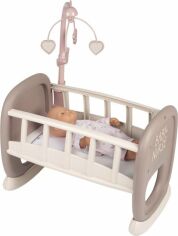 Акция на Колиска Smoby Toys Baby Nurse з мобілем Рожевий (220372) от Y.UA