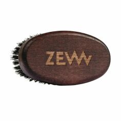 Акция на Чоловіча щітка для бороди ZEW For Men Beard Brush Small, 7.5 см*5.5 см*3.5 см от Eva