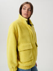 Акція на Куртка демісезонна жіноча Sinsay ZJ945-71X XL Жовта від Rozetka