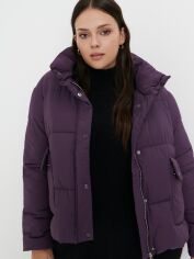 Акция на Куртка зимова жіноча Sinsay 1428F-49X XXS Фіолетова от Rozetka