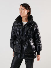 Акція на Куртка зимова жіноча Sinsay 3102F-99X XL Чорна від Rozetka