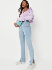 Акція на Джинси Regular Fit жіночі Missguided G1807309 36L Блакитні від Rozetka