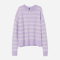 Акція на Джемпер H&M 0842941_бел.пол S Фіолетовий (KZ2000001118610_KAY2000001118610) від Rozetka