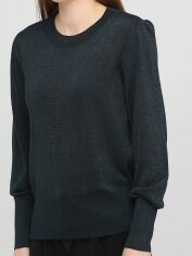 Акція на Джемпер жіночий H&M 0793290_блиск_04 XS Темно-зелений від Rozetka