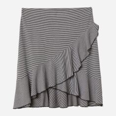 Акція на Спідниця H&M XAZ130060QOSA S Чорна з білим від Rozetka