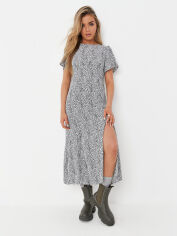 Акція на Плаття міді жіноче Missguided DD922112 40 Чорно-біле від Rozetka