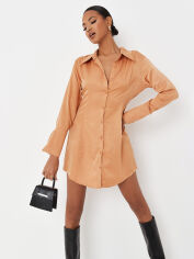 Акція на Плаття-сорочка коротке жіноче Missguided DD929738 42 Помаранчевий від Rozetka