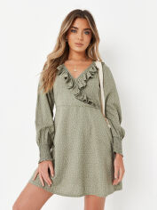 Акція на Сукня коротка жіноча Missguided D1001561 42 Зелена від Rozetka