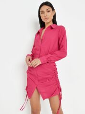 Акція на Плаття-сорочка коротке жіноче Missguided D1002720 44 Рожеве від Rozetka