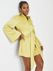 Акція на Плаття-сорочка коротке жіноче Missguided D1003256 34 Жовте від Rozetka