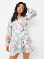 Акція на Сукня на запах коротка жіноча Missguided D1003421 44 М'ятна від Rozetka