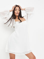 Акція на Сукня коротка жіноча Missguided D1003443 42 Біла від Rozetka