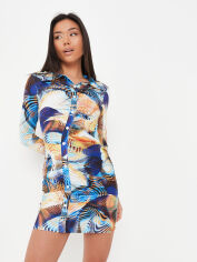 Акція на Плаття-сорочка коротке жіноче Missguided D1002736 42 Комбіноване від Rozetka