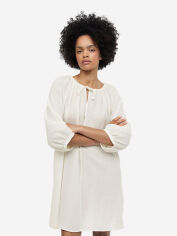 Акція на Плаття міні літнє жіноче H&M 061062576_white XS Біле від Rozetka