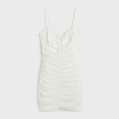Акція на Плаття міні літнє жіноче H&M 061065968_white M Біле від Rozetka
