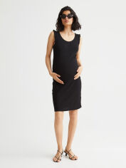 Акция на Плаття для вагітних міді літнє H&M 061097186 S Чорне от Rozetka