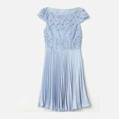 Акція на Сукня вечірня коротка жіноча H&M 0606814_03 34 Блакитна від Rozetka