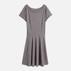 Акція на Сукня коротка літня жіноча H&M 0547610_07 M Сіра від Rozetka