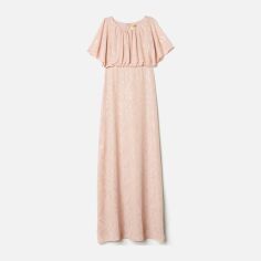 Акція на Сукня довга літня жіноча H&M 0654647_сукн.рож_02 36 Рожева від Rozetka
