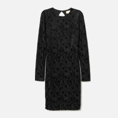 Акція на Сукня міді жіноча H&M 0689073_чорн_03 36 Чорна від Rozetka
