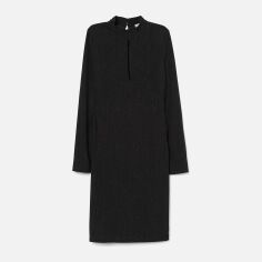 Акція на Сукня міді жіноча H&M 0821731_блестки_02 S Чорна від Rozetka