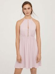 Акция на Сукня коротка жіноча H&M 0608028_рож_06 40 Рожева от Rozetka