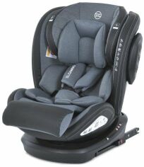 Акция на Автокрісло El Camino Evolution 2 360 Isofix 0-36 кг Royal Dark Gray (ME 1045 Royal Dark Gray) от Y.UA