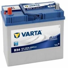 Акция на Автомобильный аккумулятор Varta 45Ah-12v BD (B34), L+, EN330 Азия (5237160) от MOYO