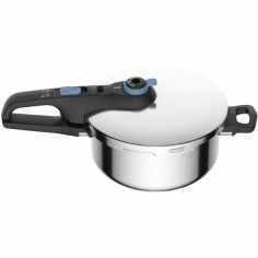 Акція на Скороварка Tefal Secure Trendy, 4л, с паровой корзинкой (P2580402) від MOYO