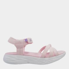 Акція на Дитячі сандалії для дівчинки Skechers On-the-GO 600 303002L LTPK 31 Рожеві від Rozetka