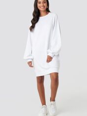 Акція на Сукня тепла коротка осіння жіноча NA-KD 1018-003644-7748 34 Біла від Rozetka