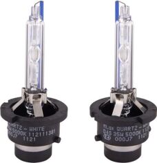 Акція на Автолампи MLux QUARTZ - White D4S 35 Вт 5000K Double-Box 2 шт від Rozetka