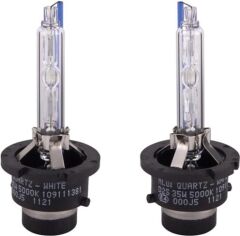 Акція на Автолампи MLux QUARTZ - White D2S 35 Вт 5000K Double-Box 2 шт від Rozetka