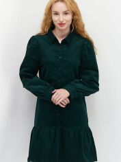 Акция на Сукня-сорочка коротка жіноча NA-KD 1014-001199-0010 38 Зелена от Rozetka