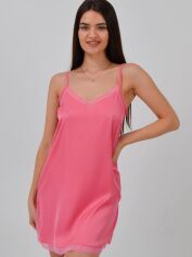 Акція на Нічна сорочка жіноча великих розмірів leinle Ornelia 1562 XL Рожева від Rozetka