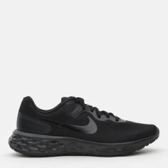 Акція на Чоловічі кросівки для бігу Nike Revolution 6 Next Nature DC3728-001 45 Чорні від Rozetka