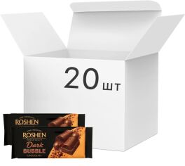 Акція на Упаковка шоколаду Roshen Екстрачорний пористий 80 г х 20 шт. від Rozetka