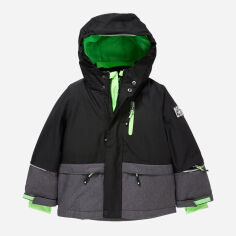 Акция на Дитяча зимова лижна куртка для хлопчика C&A 29700-2173327 98 см Чорно-салатова от Rozetka