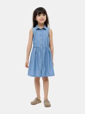 Акція на Дитяча сукня для дівчинки H&M 061023401 122 см Синя від Rozetka