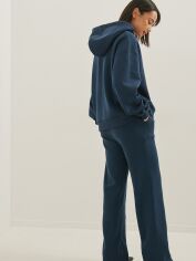 Акция на Спортивні штани жіночі NA-KD 1738-000003-0038 XS Темно-синій от Rozetka