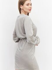 Акція на Сукня вечірня коротка осіння жіноча NA-KD 1017-000510-0014 XS Сіра від Rozetka
