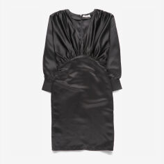 Акція на Сукня вечірня міді осіння жіноча NA-KD 1017-000615-0002 36 Чорна від Rozetka