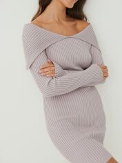 Акція на Сукня коротка осіння жіноча NA-KD 1688-000054-0113 XL Фіолетова від Rozetka