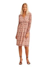 Акція на Сукня міді літня жіноча NA-KD 1018-007822-3191 36 Комбіноване від Rozetka