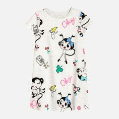 Акция на Дитяче літнє плаття для дівчинки H&M 0591279 122-128 см Сіре от Rozetka